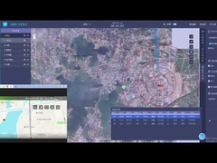 10km deteksi perbatasan anti drone data waktu nyata anti jamming polarisasi linier