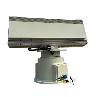 24/7 Perlindungan AESA Phased Array Tracking Radar Tiga Koordinat Informasi