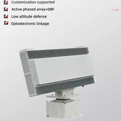 10km X-Band Phased Array UAV Detection Radar System Dengan Kemampuan Emisi Aktif